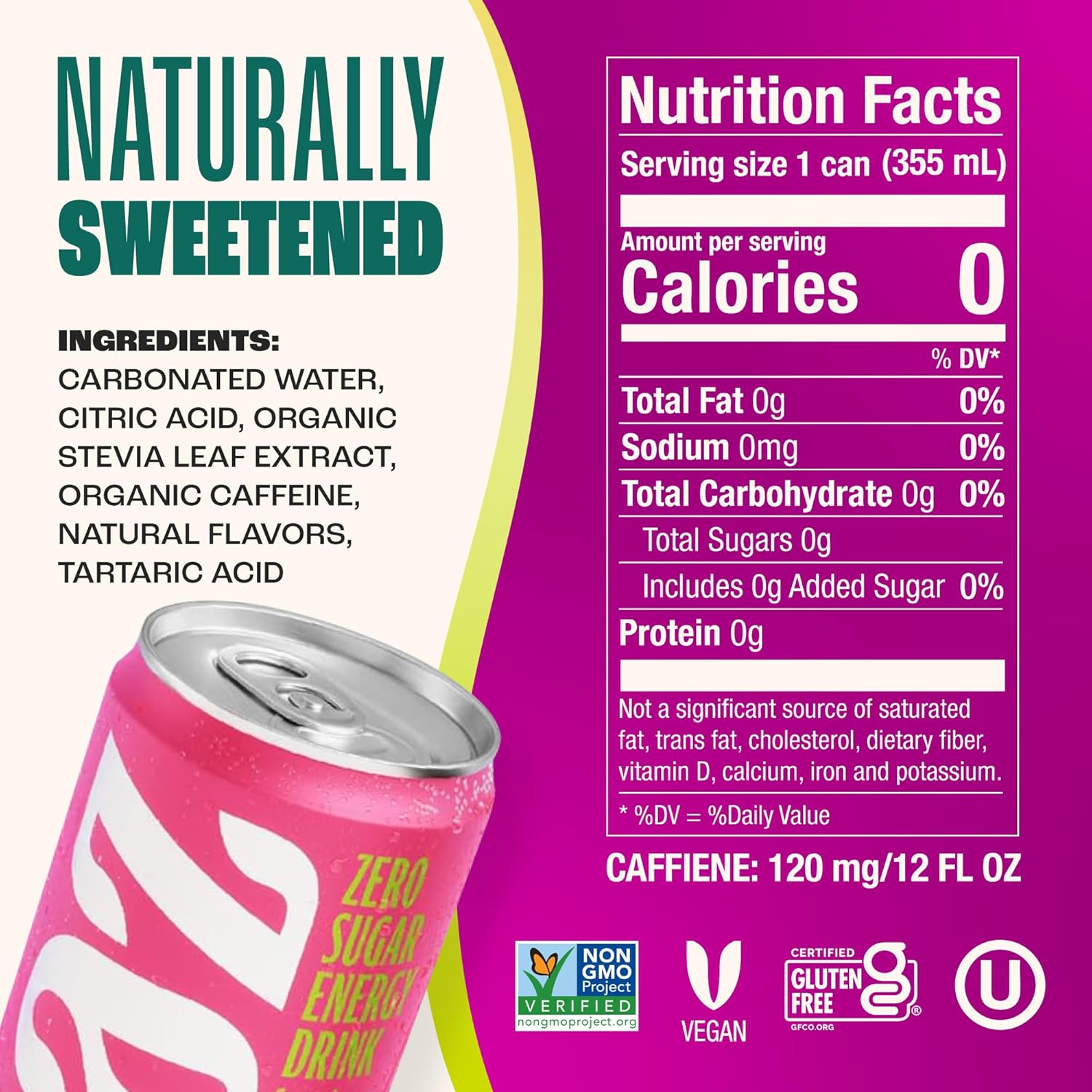 Energy Fruity Fuel 4 Flavor Variety Pack