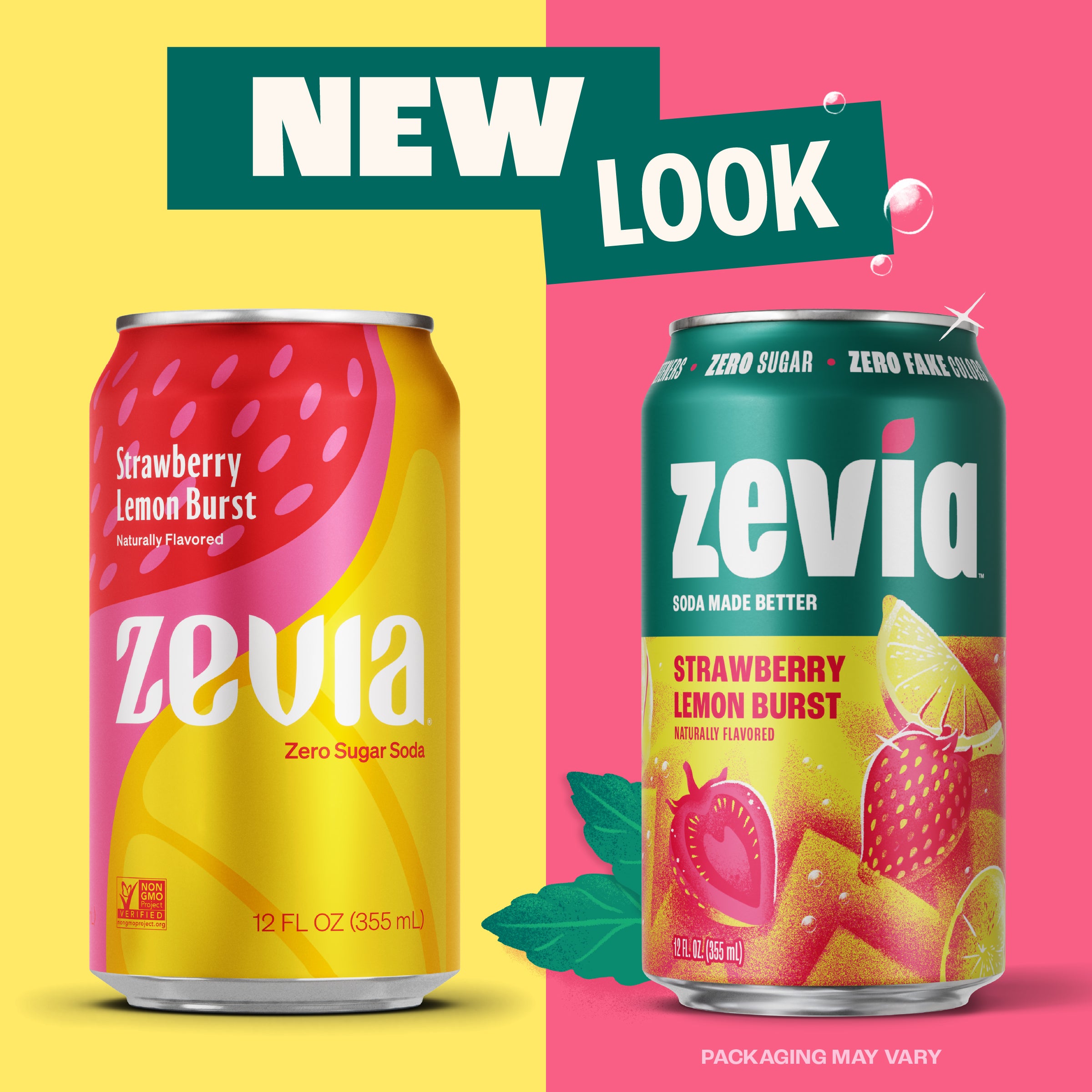 Pack varié de sodas fruités