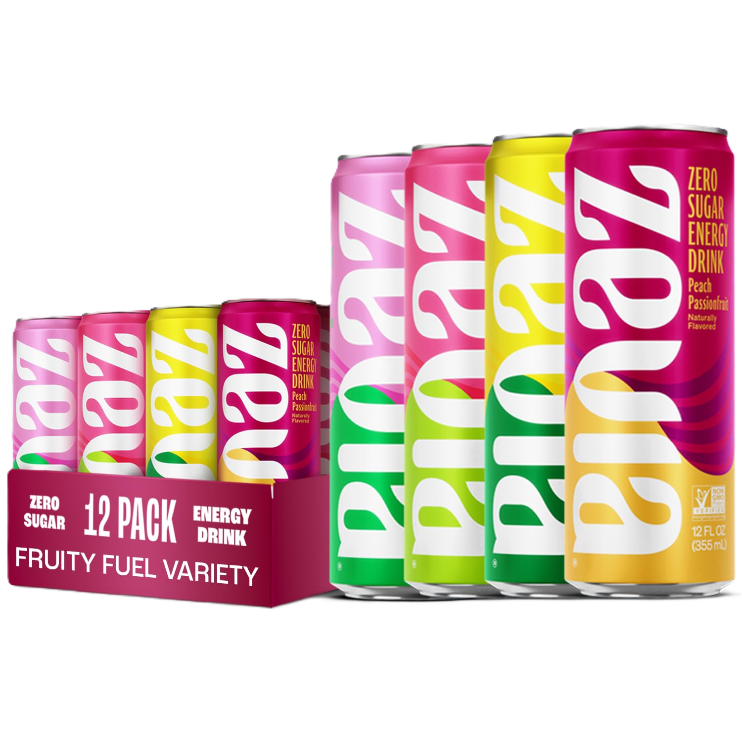 Energy Fruity Fuel 4 Flavor Variety Pack